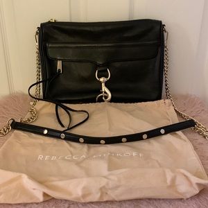 Black Rebecca Minkoff MAC Crossbody Bag